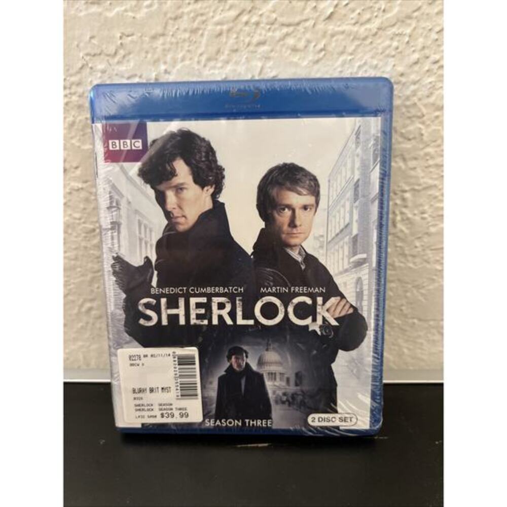 Sherlock complete season three 2010-2017 TV series Blu-ray Benedict Cumberbatch